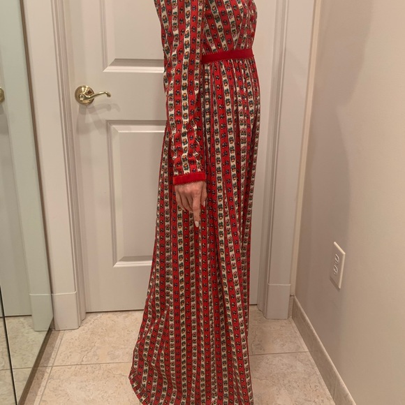 70s Empire Waist Maxi - Picture 2 of 3
